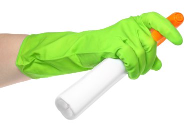 Bir şişe deterjan izole edildi.