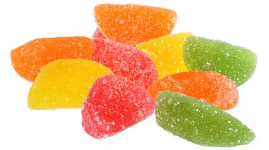 çok renkli şeker yığın