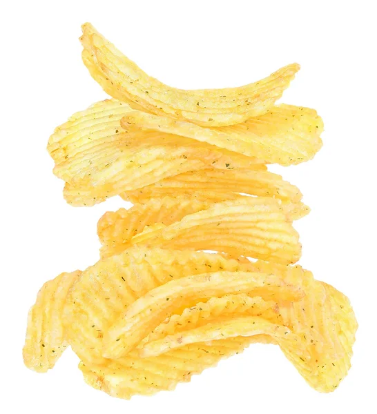 Kartoffelchips. — Stockfoto