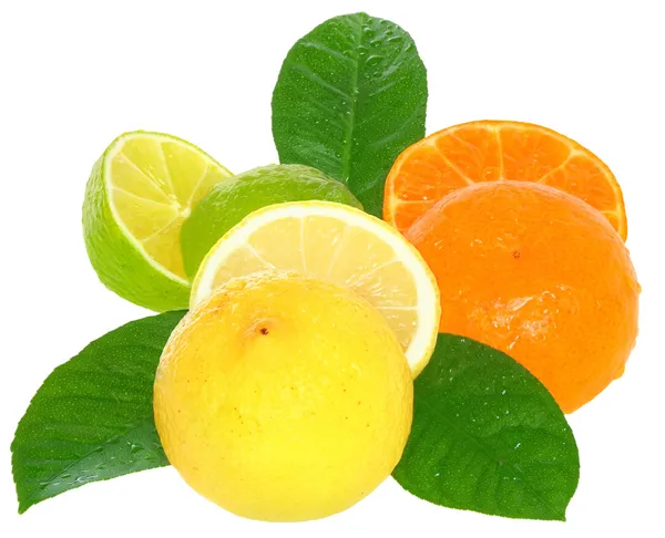 Orange and lemon. — Stock Photo, Image