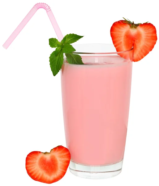 Fruit smoothie isolated — Stock Photo, Image