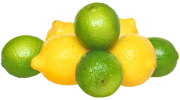 Limões e limões . — Fotografia de Stock