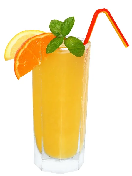 Tangerine and lemon juice — Stock Photo, Image