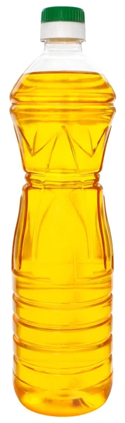 Sticlă de ulei vegetal . — Fotografie, imagine de stoc