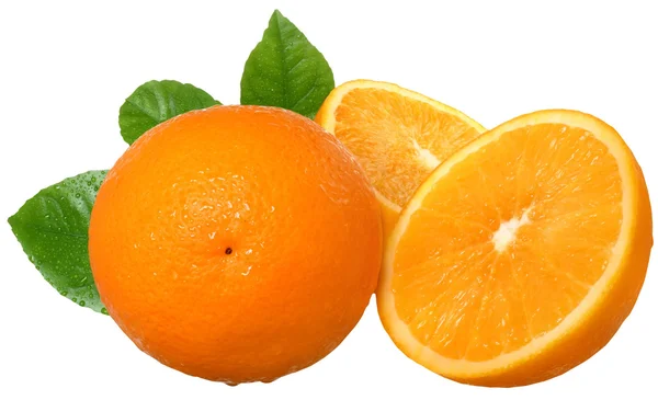 Gesneden sinaasappelen — Stockfoto