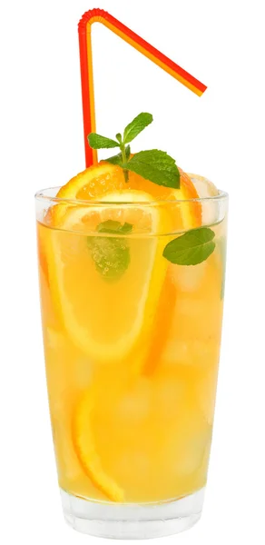Zumo de mandarina y limón — Foto de Stock