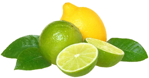 Kalk en citroen. — Stockfoto