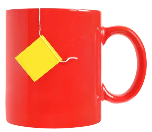 Red mug — Stock Photo, Image