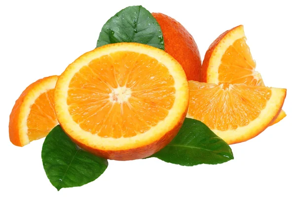 Нарізаний апельсинів — стокове фото