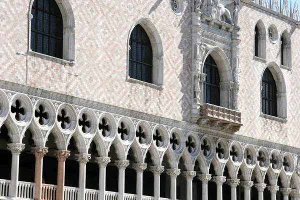 Venetian Architecture -Doges Palace — Stock Photo, Image