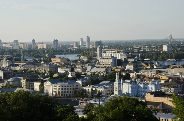 Panorama över staden av kiev — Stockfoto