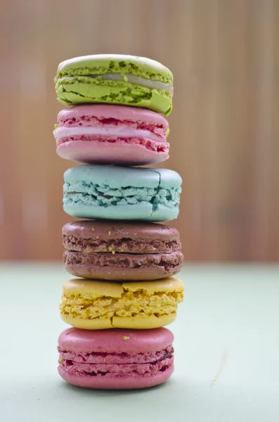 Fresh macaroons Stock Image