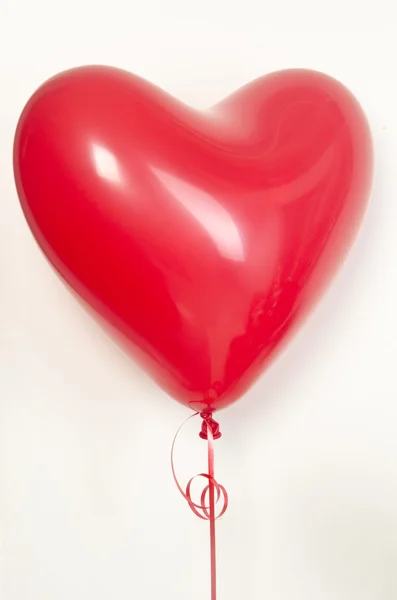 Globos rojos del corazón —  Fotos de Stock