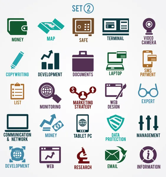 set internet hizmetleri simgeler - Bölüm 2