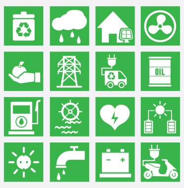 dizi enerji tasarrufu simgeler - Bölüm 2