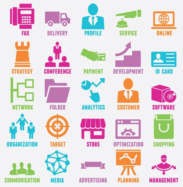 set seo ve internet servis simgeler - Bölüm 7