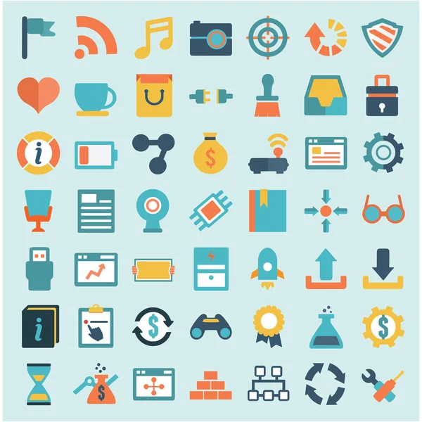 dizi düz Sosyal Medya Icons - Bölüm 2