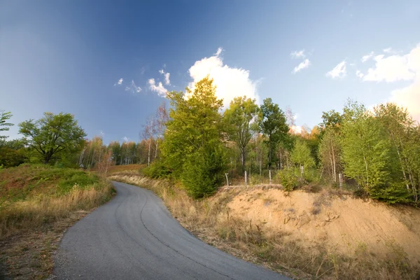 Dağ yolu — Stok fotoğraf