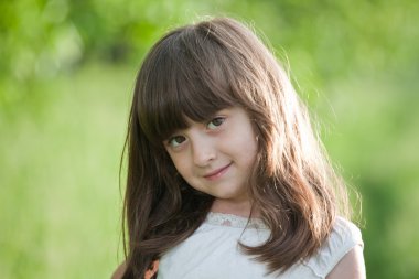 sevimli küçük kız