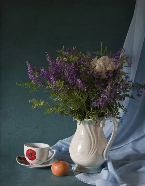 Blue wild flowers — Stock Photo, Image