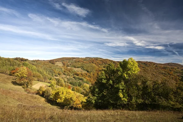 Góra kolorowe sceny — Zdjęcie stockowe