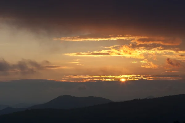 Majestueuze zonsopgang — Stockfoto