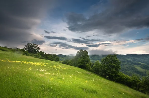 Bergslandskap — Stockfoto