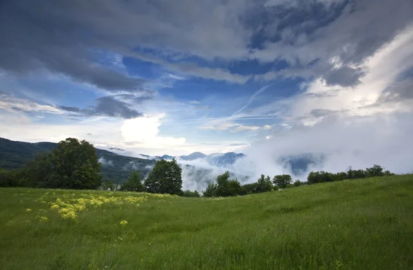 Paisagem montesa — Fotografia de Stock