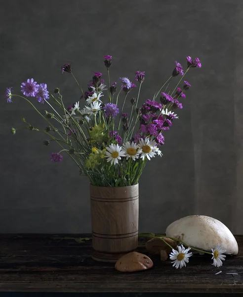 Stillleben mit Gänseblümchen — Stockfoto