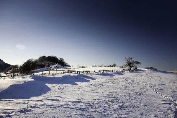 Vinter mountain — Stockfoto