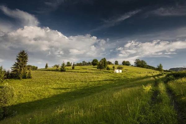 Majestosas montanhas paisagem — Fotografia de Stock