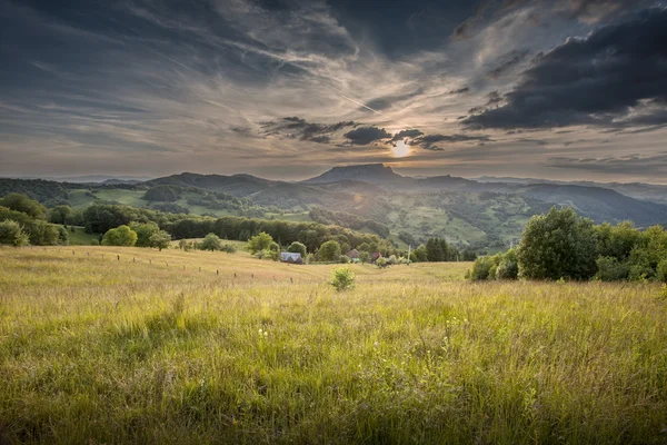 Magestic sunset — Stock Photo, Image