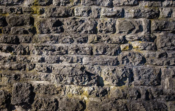 Detail Shot Stone Wall Texture — Photo