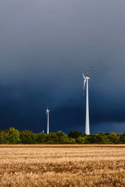 Renewable Energy Wind Energy Windmills — ストック写真
