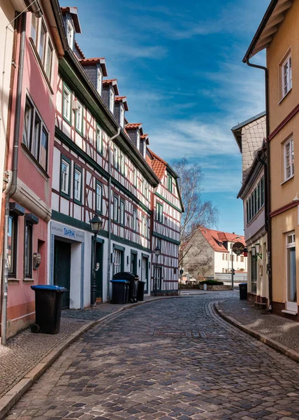 View Old Town Europe Beautiful Evening Light Sunset Germany — Stockfoto