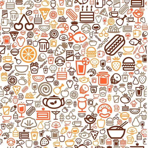 Smidig mat bakgrund Stockillustration