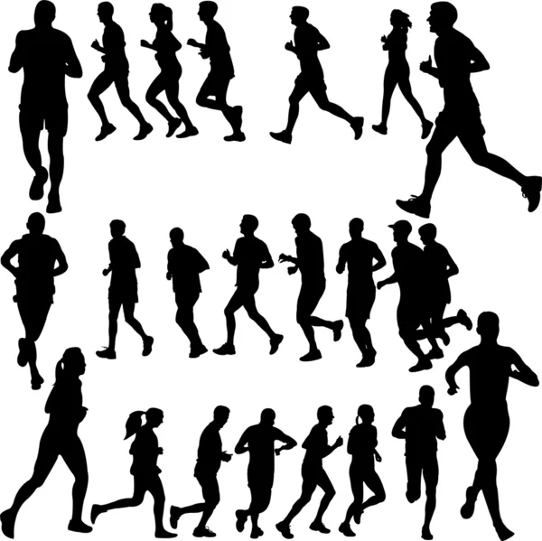 Courir — Image vectorielle