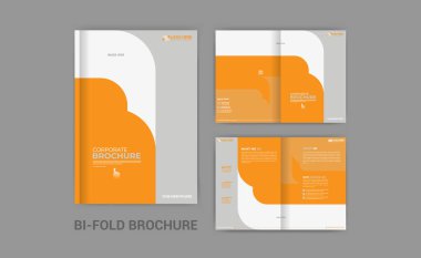 kurumsal alan kullanımı için kurumsal broşür tasarımı