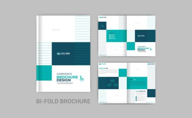 kurumsal alan kullanımı için kurumsal broşür tasarımı