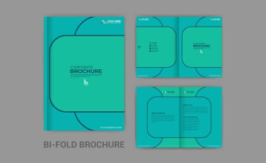 kurumsal alan kullanımı için kurumsal broşür tasarımı