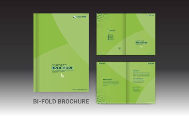 kurumsal alan kullanımı için kurumsal broşür tasarımı