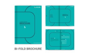 kurumsal alan kullanımı için kurumsal broşür tasarımı