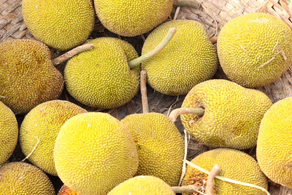 Gustoso Jackfruit Selvatico Maturo Stock Sul Negozio Vendita — Foto Stock