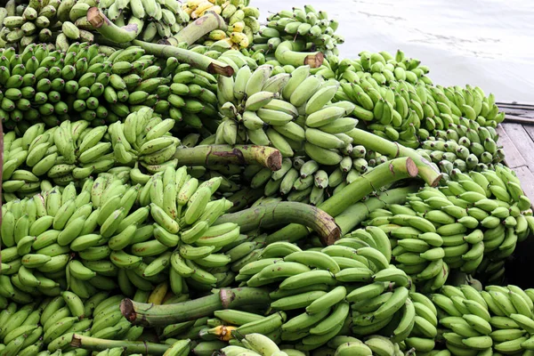 Estoque Banana Crua Saudável Loja Para Vender — Fotografia de Stock