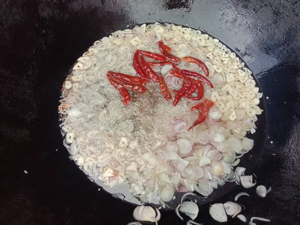 Saudável Fatia Alho Estoque Cozinha Para Cozinhar Necessidade Especiarias — Fotografia de Stock