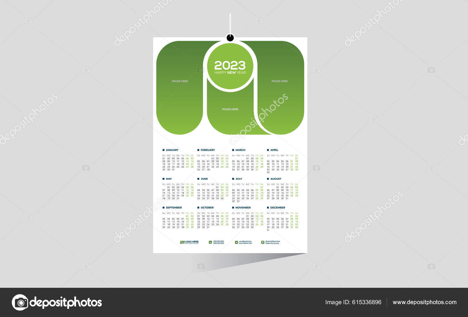 Diseño Del Calendario, Contexto, Calendario 2023, Prospecto, Calendario