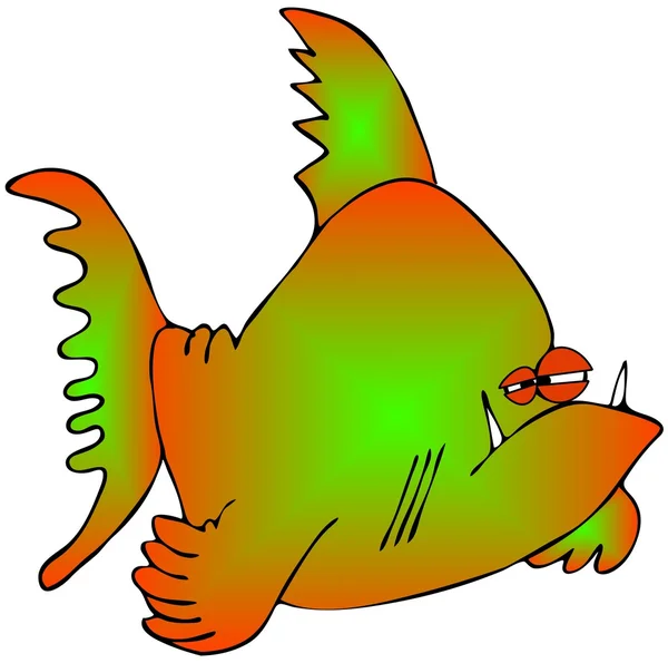 Pesce multicolore — Foto Stock