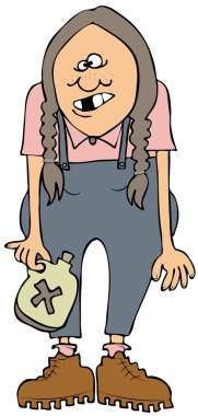 kaçak içki ile köylü kız