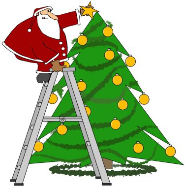 Noel ağaç süsleme