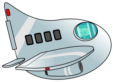Deli Oğlan Uçağın pilotu
